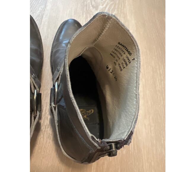 Freebird by Steven Women's Santiago Harness Boots Size 7 Stone - Picture 5 of 8